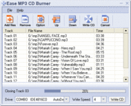 Ease MP3 CD Burner screenshot